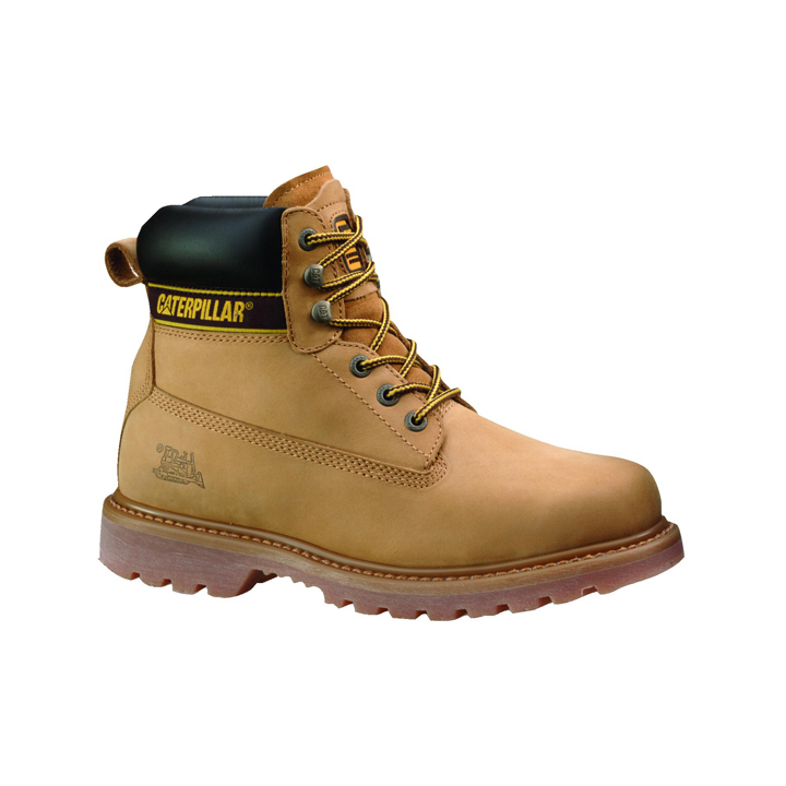 Caterpillar Men's Holton St Work Boots Orange CAT-97851